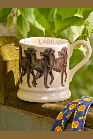 Emma Bridgewater Sort Labrador 1/2 Pint KrusEn