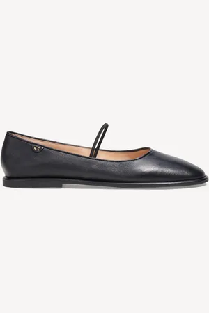 Coach Emilia Leather Mary Jane Shoes
