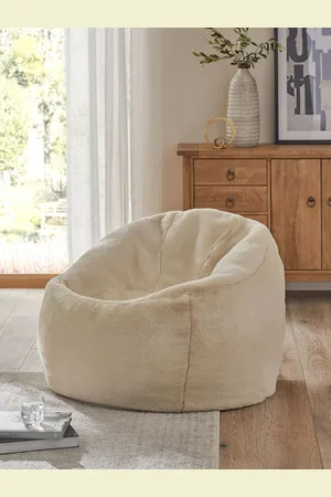 Next Faux Fur Bean Bag ChairEn
