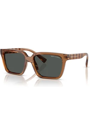 Armani Exchange Square Brun Solbrilleronesize