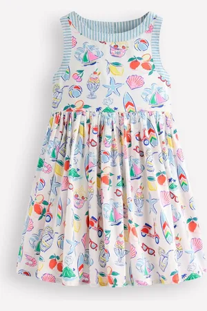 Boden Harlow Back Detail 100% Cotton Dress98104cm