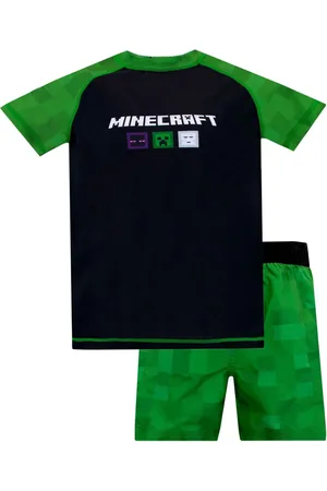 Character Minecraft 2 Piece Swim Set7 - 8 år (122 - 128cm)