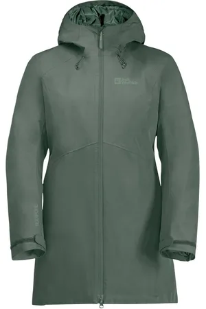 Jack Wolfskin Grøn Heidelstein Med hætte JakkeM
