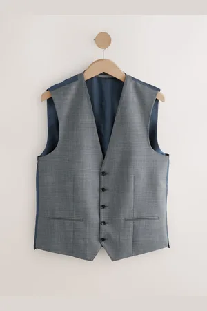 Next Signature Cerutti Italiensk Stof Jakkesæt Vest54 Lang (UK 44 L)