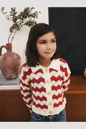Next 100% Cotton Boxy Collar Cardigan (3-16yrs)4 år (104cm)