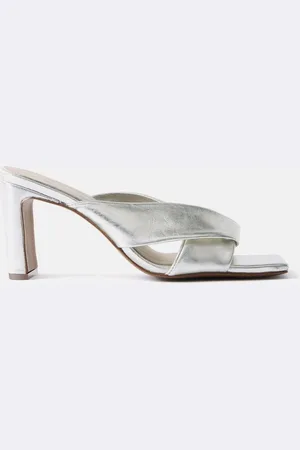 mint&berry Cally Metallic Leather Sandalseu42