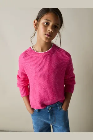 Reiss Aluna Rib-Knit Jumper With Wool and Alpaca9 - 10 år (134 - 140cm)