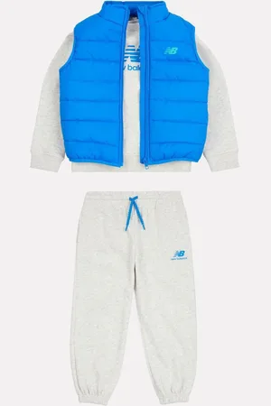 New Balance Baby Drenge Sweatshirt Joggers Og Gilet Sæt24 måneder (92cm)