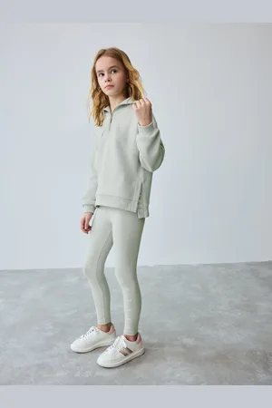 Ted Baker Grey Half Zip Neck Sweat and Legging Set122128cm