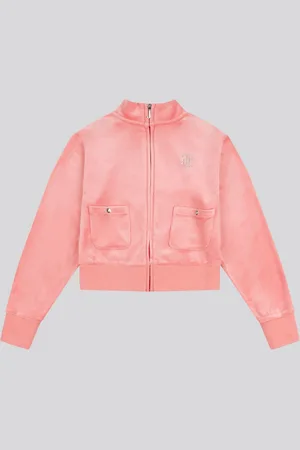 Juicy Couture Girls Velour Zip-Thru Jacket166168cm