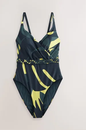Next Flettet Bælter Tummy Control Punge Wrap Badedragt54