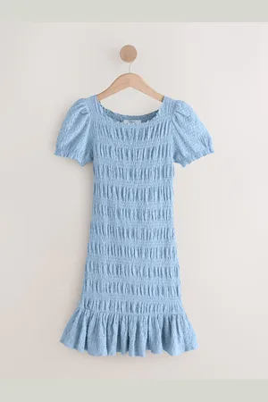 Next Shirred Pufærme Mini Kjole46