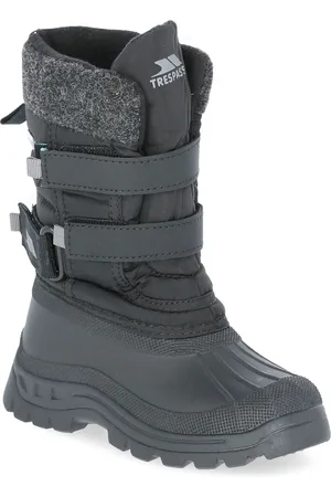 Trespass Male Strachan II Black Snow Boots