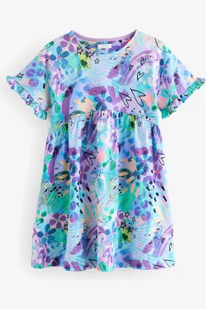 Next Short Sleeve Jersey 100% Cotton Dress (3-16yrs)15 år (170cm)