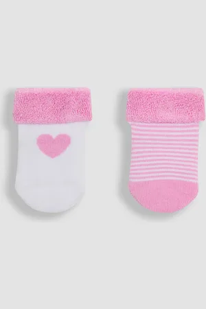 JoJo Maman Bébé Baby Socks 2 Pack6268cm