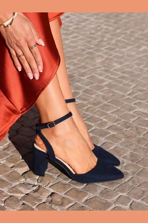 Linzi Larsa Bred pasform Pointed Toe Courtsko
