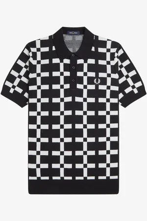 Fred Perry Brentham strikket poloskjorteX-Large