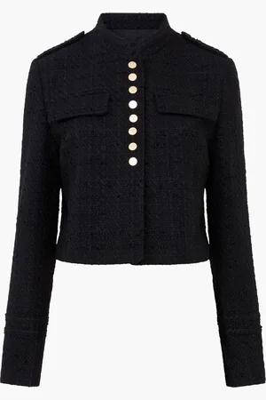 French Connection Tweed Felice Militær JakkeM