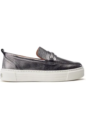 Moda In Pelle Grey Elmo Sporty Style Hybrid Loaferseu37