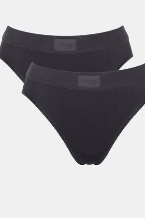 Sloggi Double Comfort T Tai Berry/Black Briefs 2 Pack