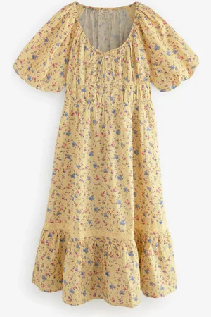 Laura Ashley 100% Cotton Priory Floral Ditsy Midaxi Dress44