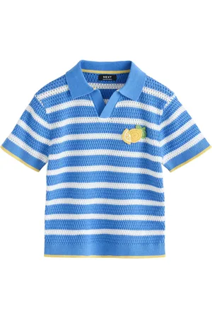 Next Kortærmet Trophy Neck 100% Bomuld Polo-skjorter (3mdr.-7år)8692cm