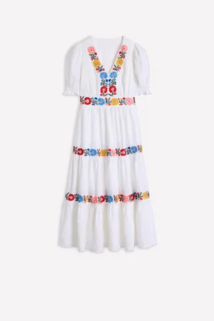 Boden Anna Tiered Midi Kjole42