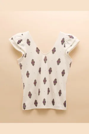 Joules Emma V-Neck Frill Jersey Vest