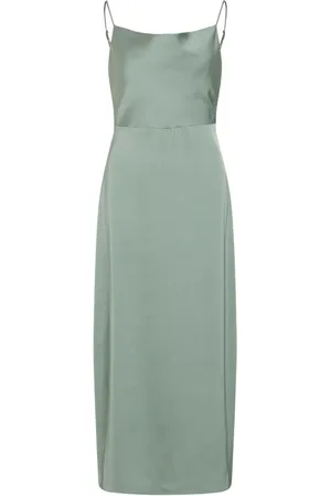 VILA Cami Satin Slip Occasion Dress
