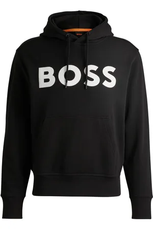 HUGO BOSS Large Webasic Contrast Logo Terry 100% Cotton HoodieXL