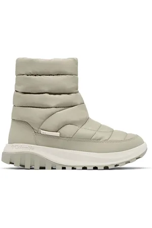 Columbia Grøn Snowtrot Mid Quilted Snow Støvler