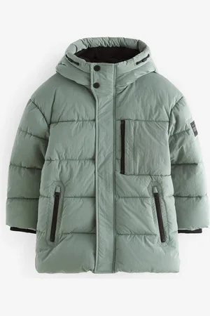 Next Utility Fleece-foret hættepolstret pufferfrakke (3-16år)12 år (152cm)