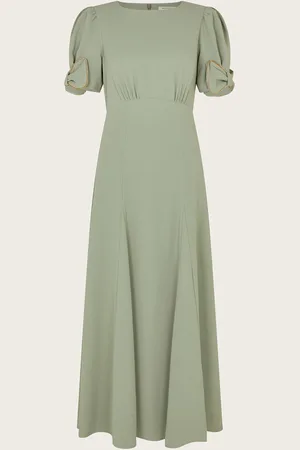 Monsoon Belle Bow Sleeve Midi Dress38