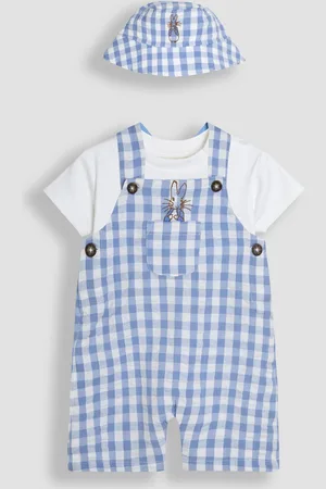 JoJo Maman Bébé Peter Rabbit Smocked Pretty Romper8692cm