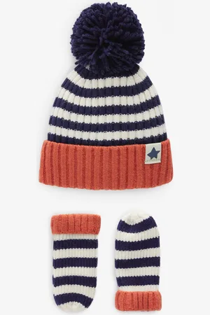 Next Hat And Mittens Set (3mths-10yrs)1 - 2 år (80 - 92cm)
