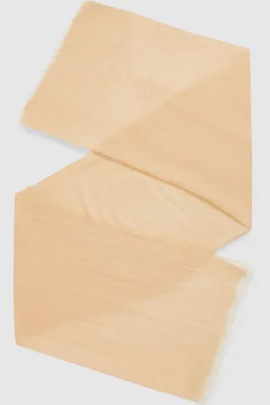 Reiss Viola Modal-Linen Scarf With Silken