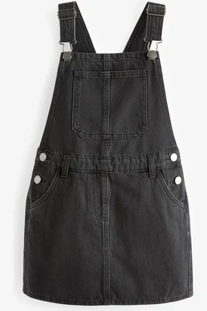 Next 100% Bomuld Denim Spenrkjole (3-16år)8 år ( 128 cm)