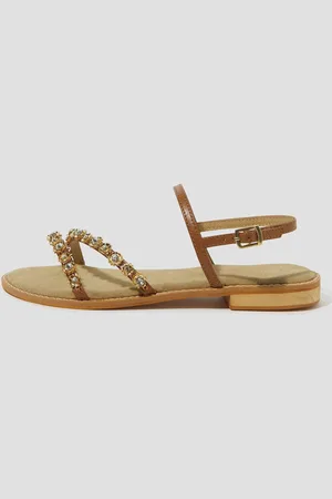 Monsoon Edie Diamante Strappy Sandalseu37
