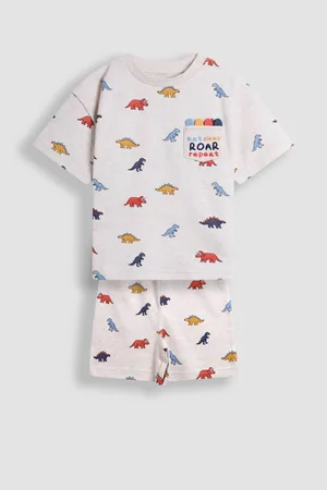 JoJo Maman Bébé Embroidered Jersey Pyjamas9298cm