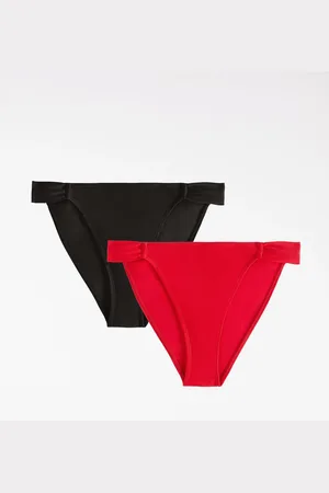 Friends Like These Plisseret Triangle Slips Back Bikini 2 Pakke40