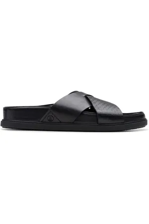 Clarks Leather Torford Cross Sandalsuk12eu47