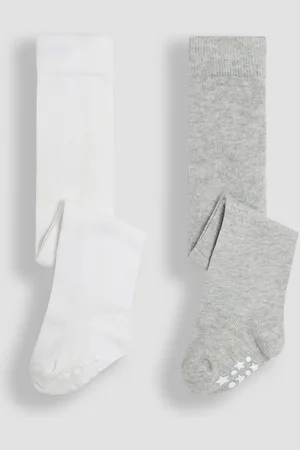 JoJo Maman Bébé 2-Pack Cotton Rich Tights2 - 3 år (92 - 98cm)