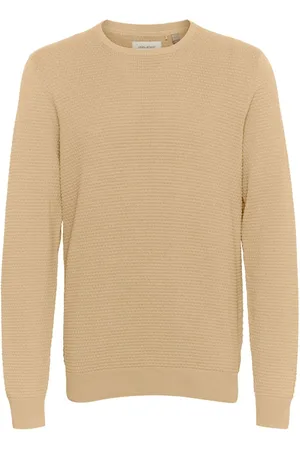 Blend Washed Rund hals 100% Bomuld Strikket Sweat TrøjeXXL