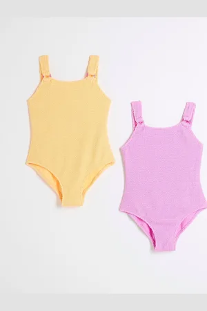 River Island Girls Swimsuits 2 Pack134140cm
