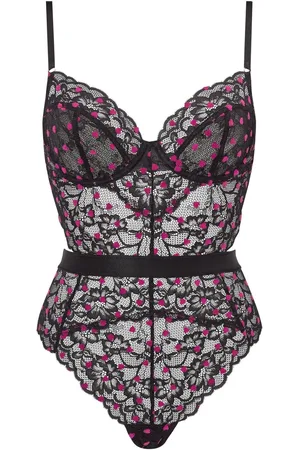Ann Summers Hold Me Strømpebukser Planet Lace BodyXS