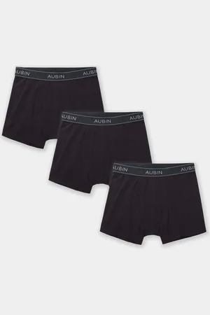 Aubin Willitoft Black Boxers Shorts 3 PackL