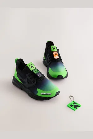 Next Minecraft Elastic Lace Trainers