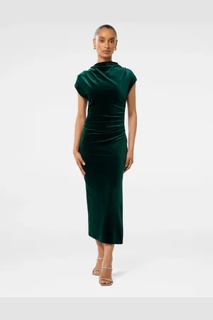 Forever New Petite Sammy Velvet Bodycon Kjole34