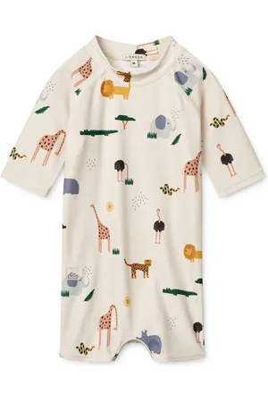 Liewood Thor Baby Swim Cream Buksedragt6 mdr