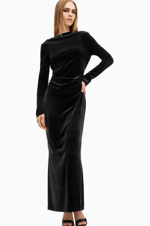 AllSaints AllSaints Amoret Velvet Dress38